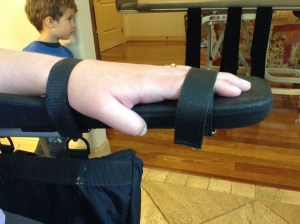 Looking at the side of my left hand